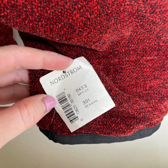 NEW With Tags Julia Kim Vintage Red Black Gold Tapestry Patchwork Jacket Medium - Picture 4 of 6